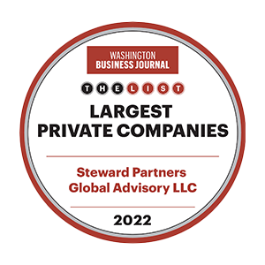 Washington Business Journal Theli Largest Private Companies Steward Partners Global Advisory LLC 2022